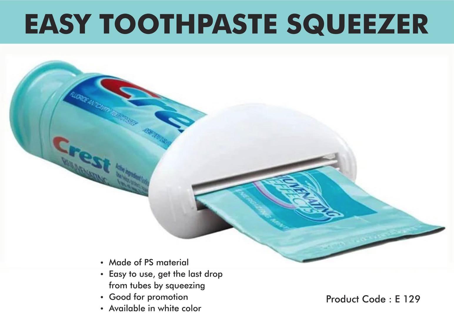 Easy Toothpaste squeezer