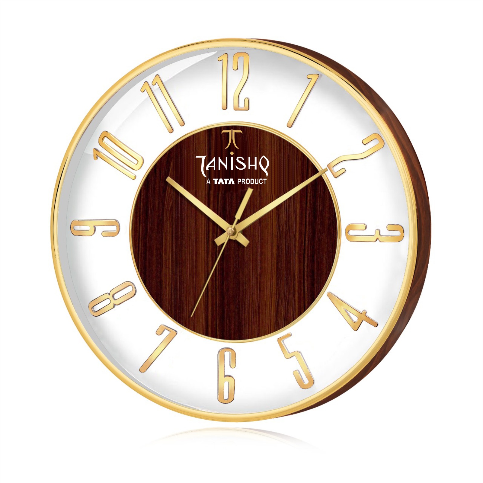 Clear back wall clock with Shiny numbers | Branding included
MOQ 100 pc